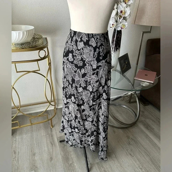 Vintage cami asymmetric maxi skirt size 12 Y2K - Picture 1 of 3